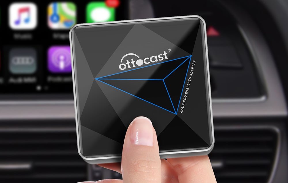 Ottocast AA82 A2-AIR PRO vezeték nélküli adapter, Android, fekete 1