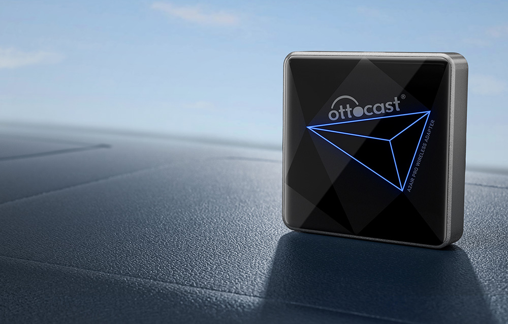 Ottocast AA82 A2-AIR PRO vezeték nélküli adapter, Android, fekete 5