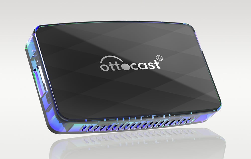Ottocast CA360 adapter, 3:1, Carplay/Android, fekete 3