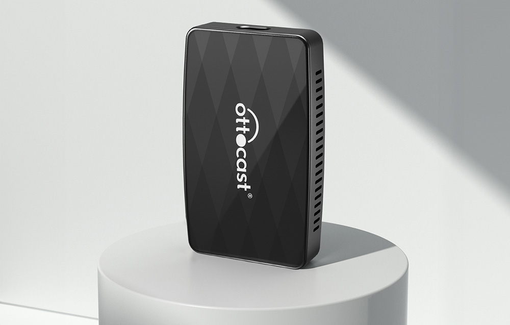 Ottocast CA360 adapter, 3:1, Carplay/Android, fekete 5