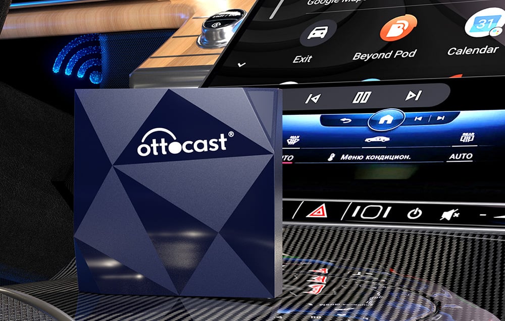 Ottocast CP79 A2AIR vezeték nélküli adapter, Android, navy kék 3