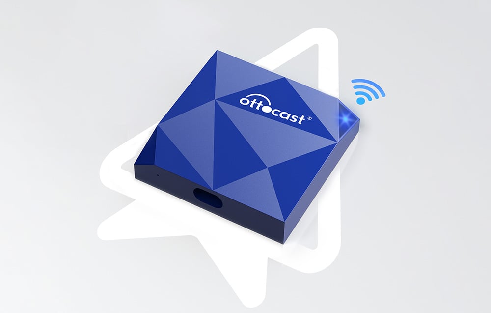 Ottocast CP79 A2AIR vezeték nélküli adapter, Android, navy kék 6
