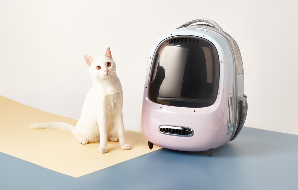 PetKit Breezy 2.0 kisállat hordozó, rózsaszín 3