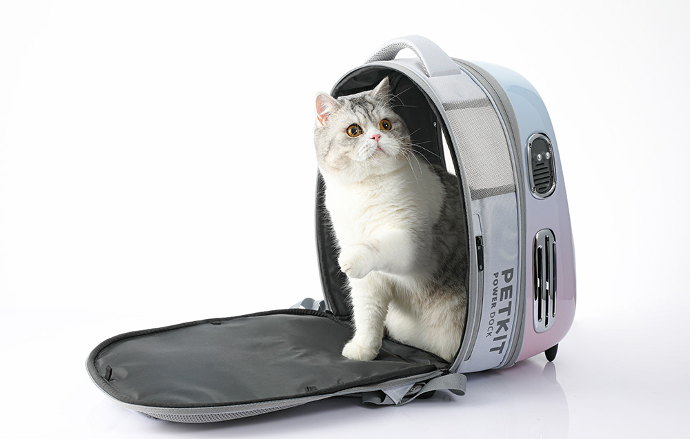 PetKit Breezy 2.0 kisállat hordozó, rózsaszín 4