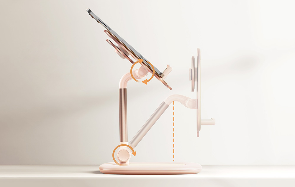 Tablet/Phone Stand Baseus Seashell Series Pink 3