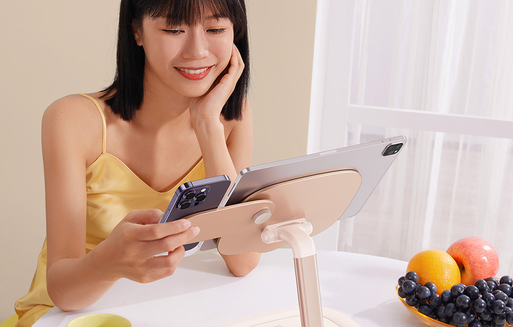 Tablet/Phone Stand Baseus Seashell Series Pink 4