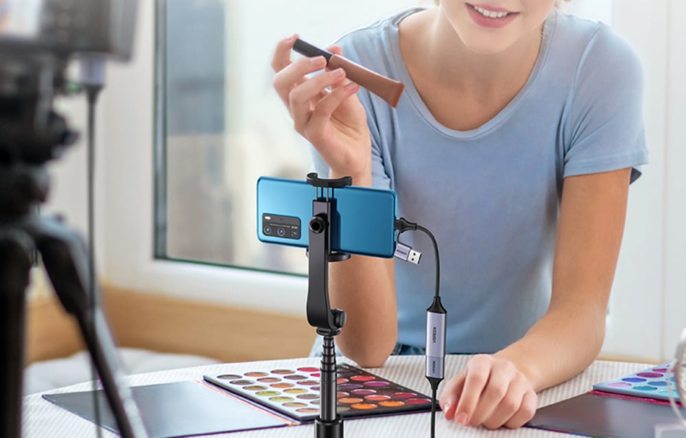 Ugreen CM489 rögzítőkártya, 4K, 60Hz, USB, USB-C, HDMI, fekete 4