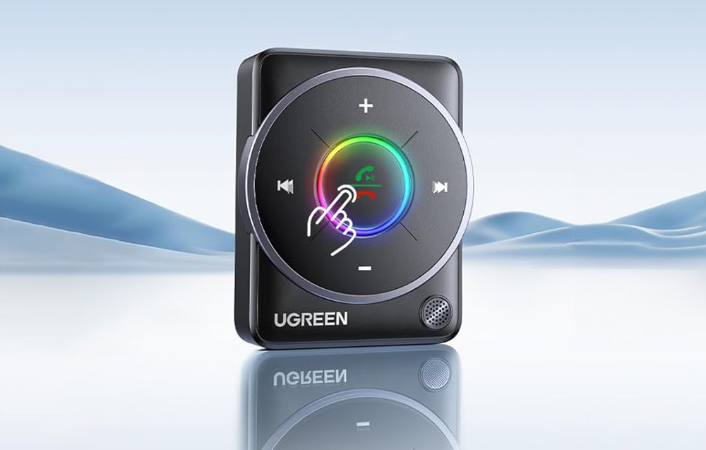 Ugreen CM723 Bluetooth 5.4 adapter, USB, 3.5mm mini jack, beépített mikrofon, fekete 3
