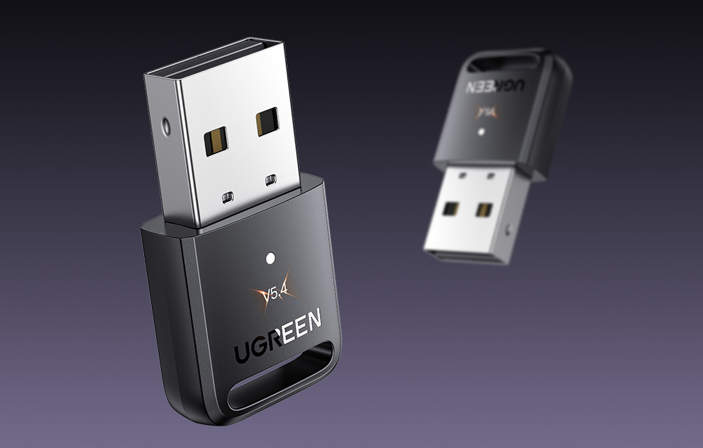 Ugreen CM748 Bluetooth adapter/receiver, Bluetooth 5.4, USB , 20m hatótáv, fekete 6