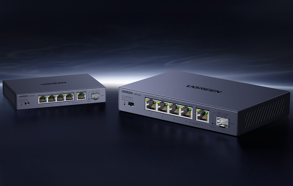Ugreen CM753 hálózati kapcsoló, 6 portos, 2,5 Gigabit Ethernet 5