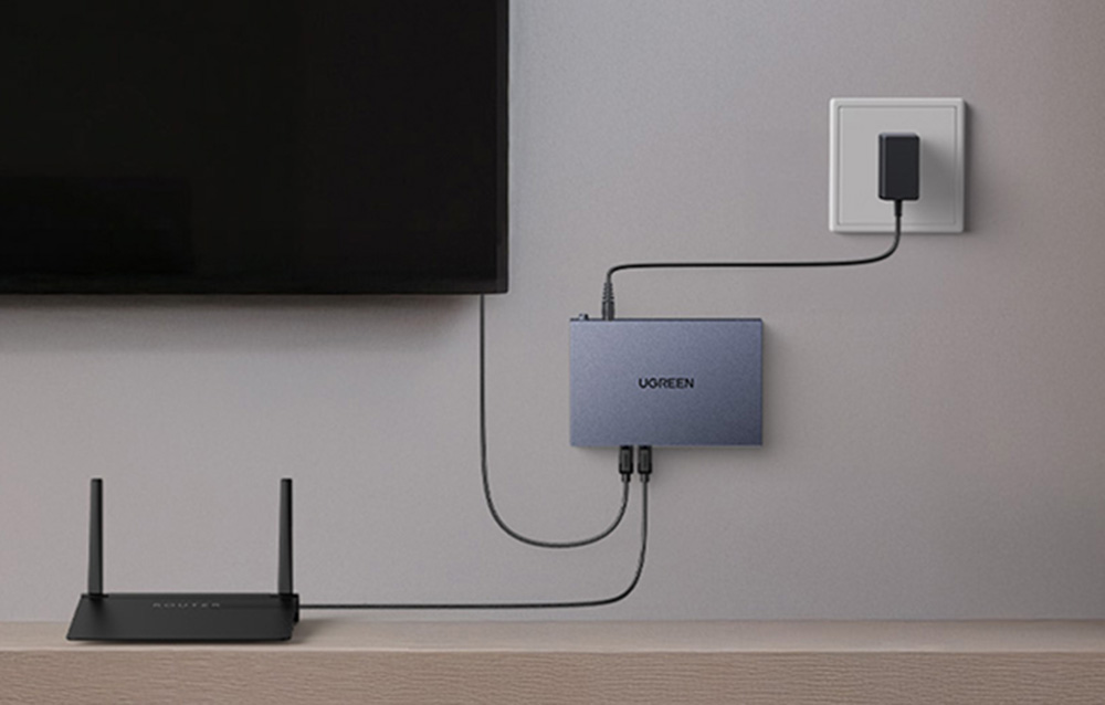 Ugreen CM753 hálózati kapcsoló, 6 portos, 2,5 Gigabit Ethernet 6