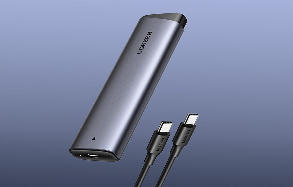 Ugreen CM767 SSD ház, M.2 NVMe 3