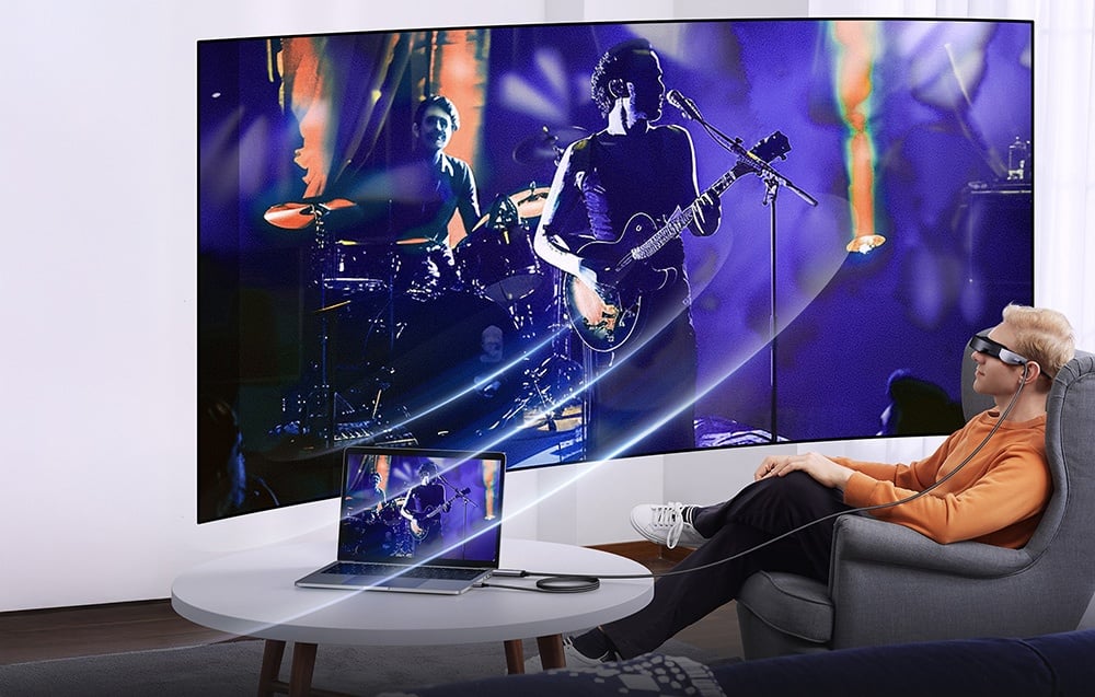 UGREEN CM773 adapter, HDMI-USB-C, 4k, 60Hz, 5V, 1A 2