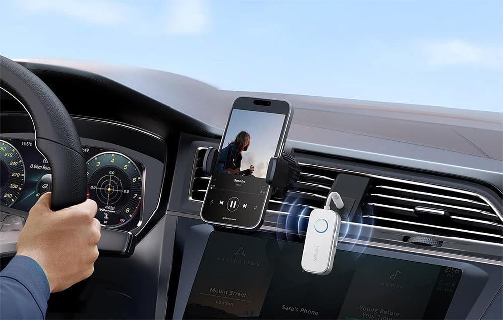 UGREEN CM872 adókészülék, Bluetooth 5.4, fehér 1
