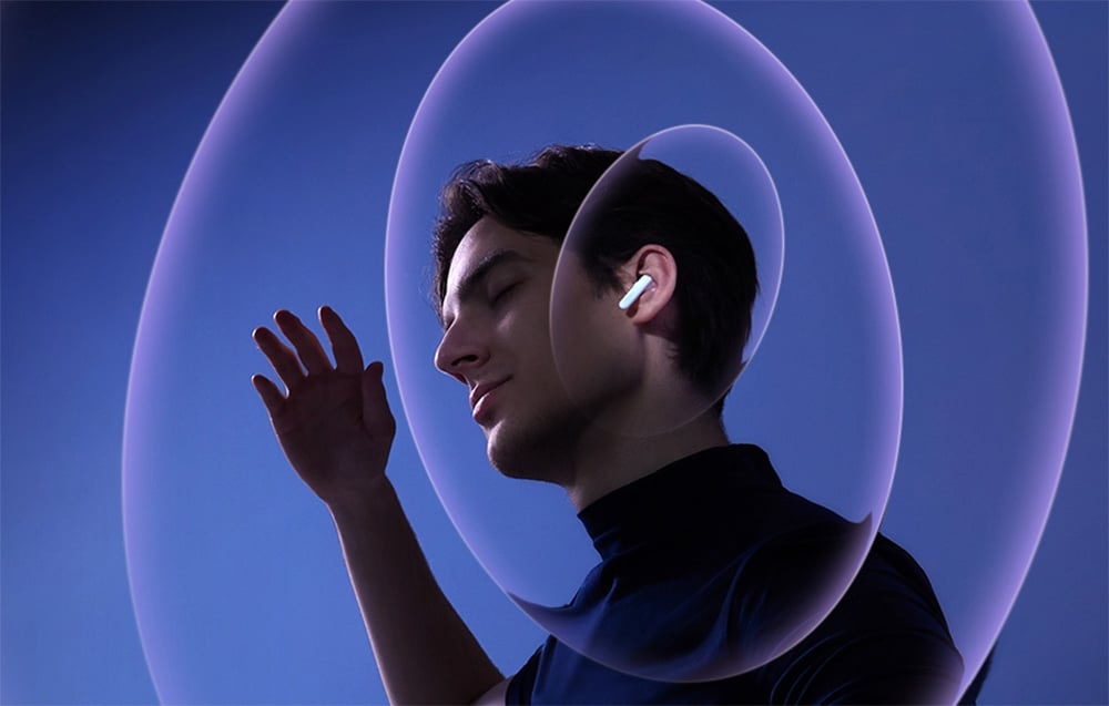 UGREEN EchoBuds HiTune T6 Magic TWS fülhallgató, fehér 2