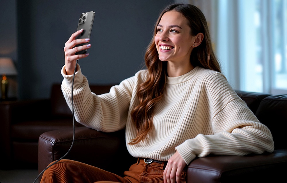 Ugreen L524 kábel, PD 3A, 1m, USB-C USB-C, szürke 1