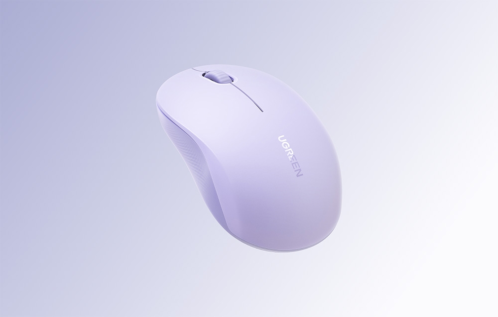 Ugreen M331 vezeték nélküli multi-mode egér, Bluetooth 5.4 (lila) 1