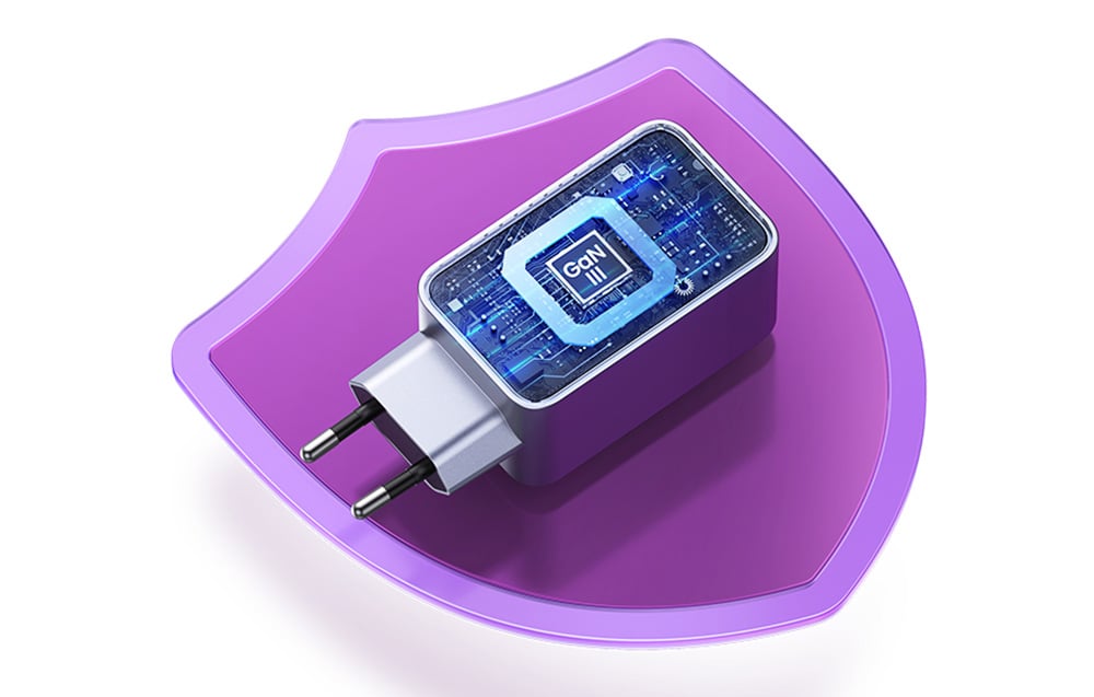 Ugreen Nexode Pro fali töltő, 100W, GaN, USB, 2x USB-C, szürke 3