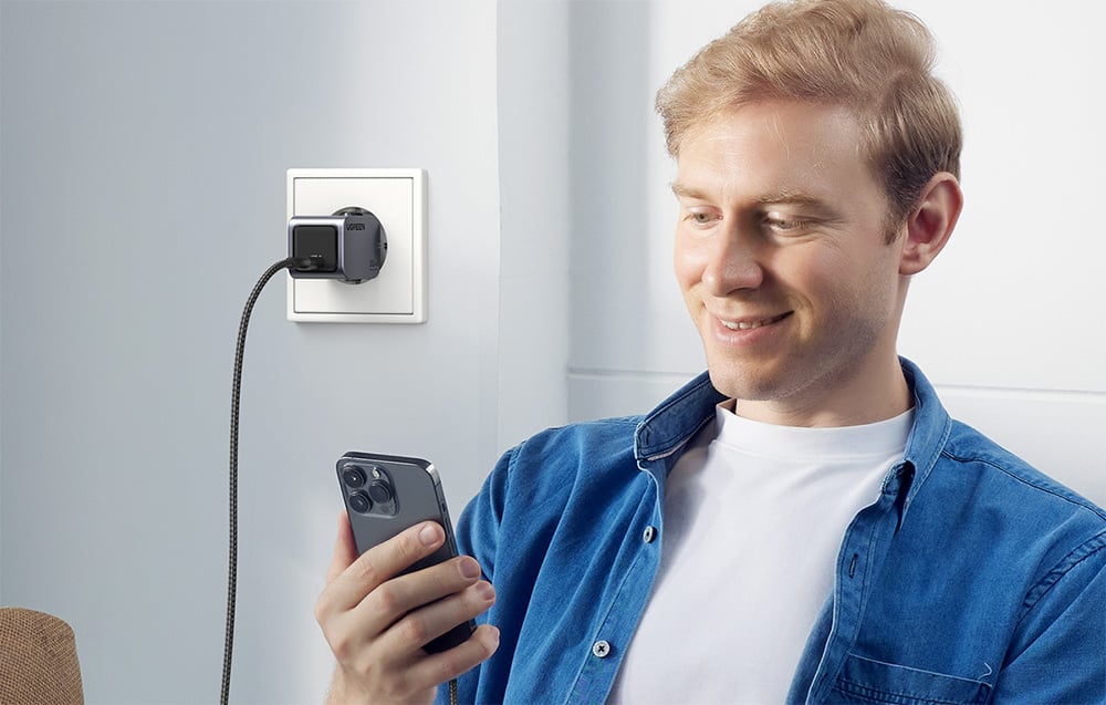 Ugreen Nexode Pro fali töltő, 30W, USB-C, szürke 2