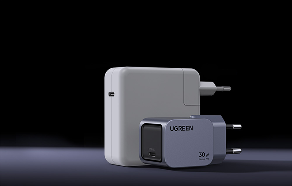 Ugreen Nexode Pro fali töltő, 30W, USB-C, szürke 3