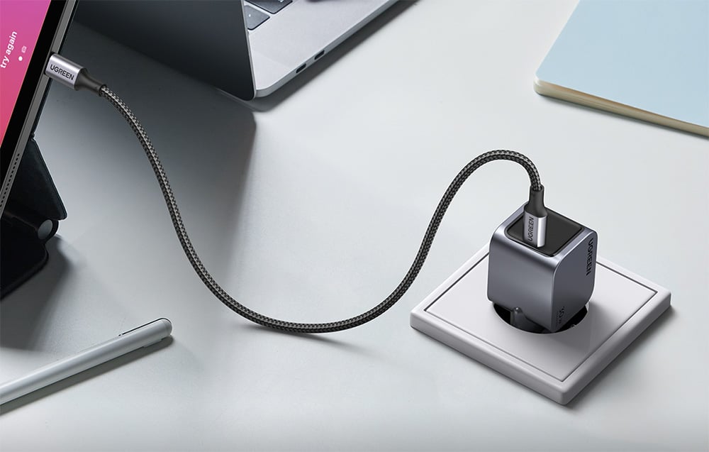 Ugreen Nexode Pro fali töltő, 30W, USB-C, szürke 4