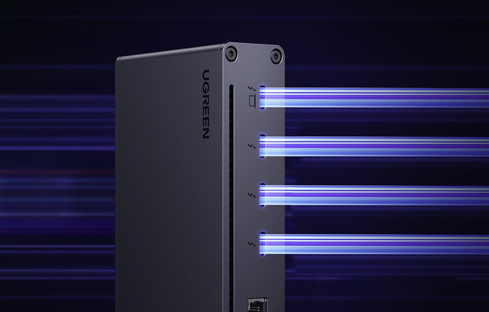 Ugreen Revodok Max 208, 4 Thunderbolt 4, 3 USB, RJ45, DC 140W 3