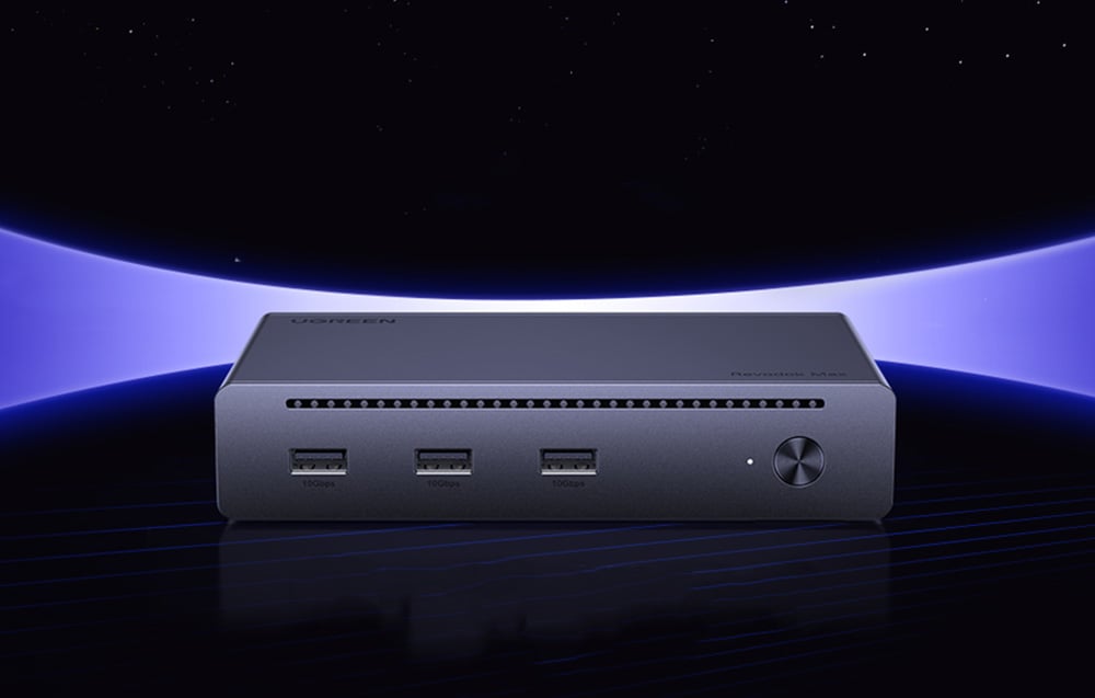Ugreen Revodok Max 208, 4 Thunderbolt 4, 3 USB, RJ45, DC 140W 4