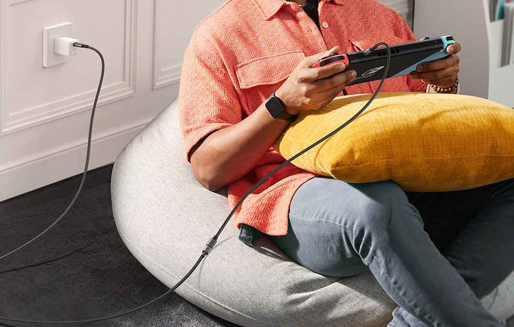 Ugreen US372 toldókábel, USB 3.2, USB-C apa USB-C anya, Gen 2, 1m, fekete 6