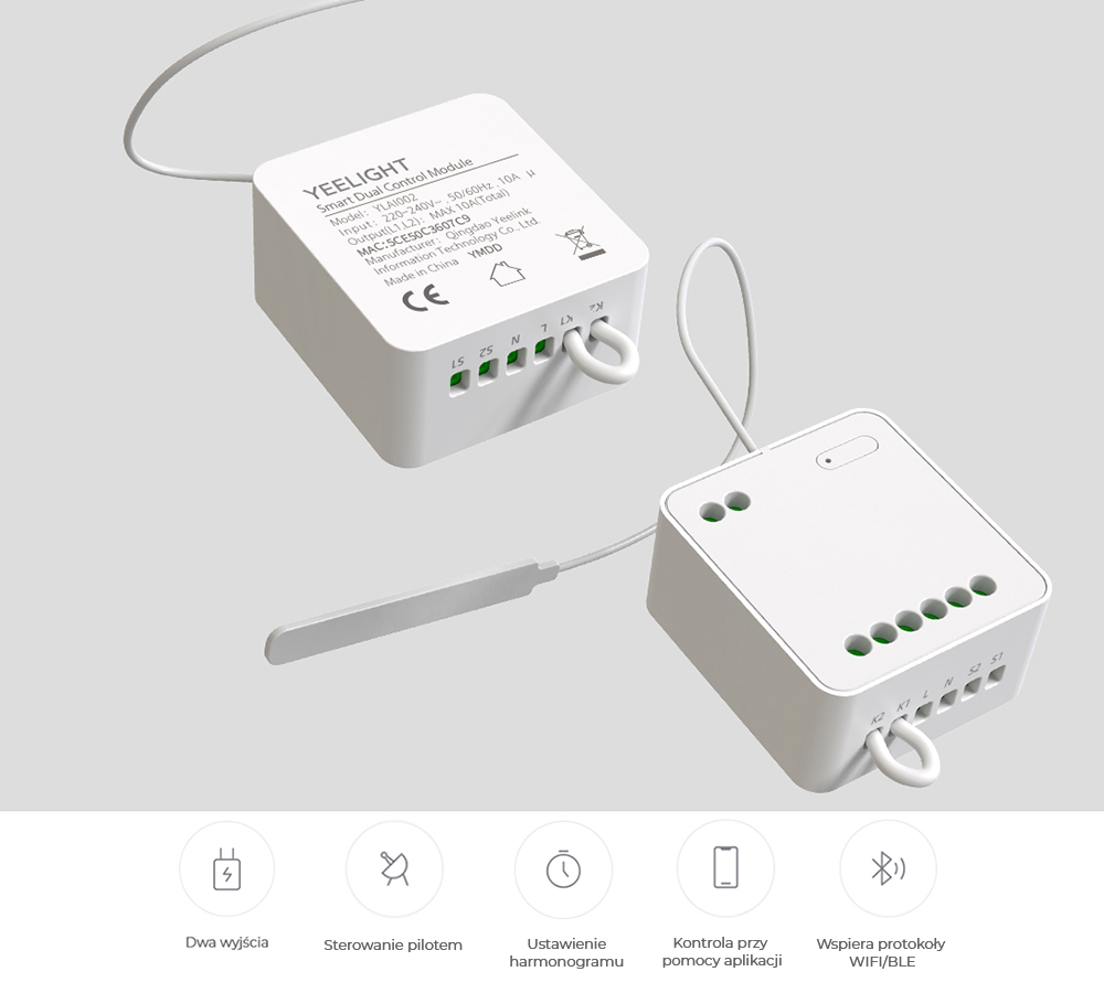 Yeelight Smart Dual Control Module relémodul 2