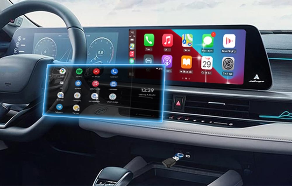 Carlinkit MINI ULTRA Carplay & Android auto vezeték nélküli adapter 4