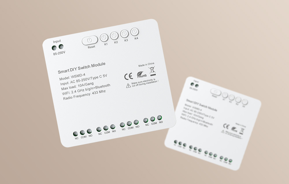 DIY Avatto WSMD-4 250V intelligens kapcsolómodul 4