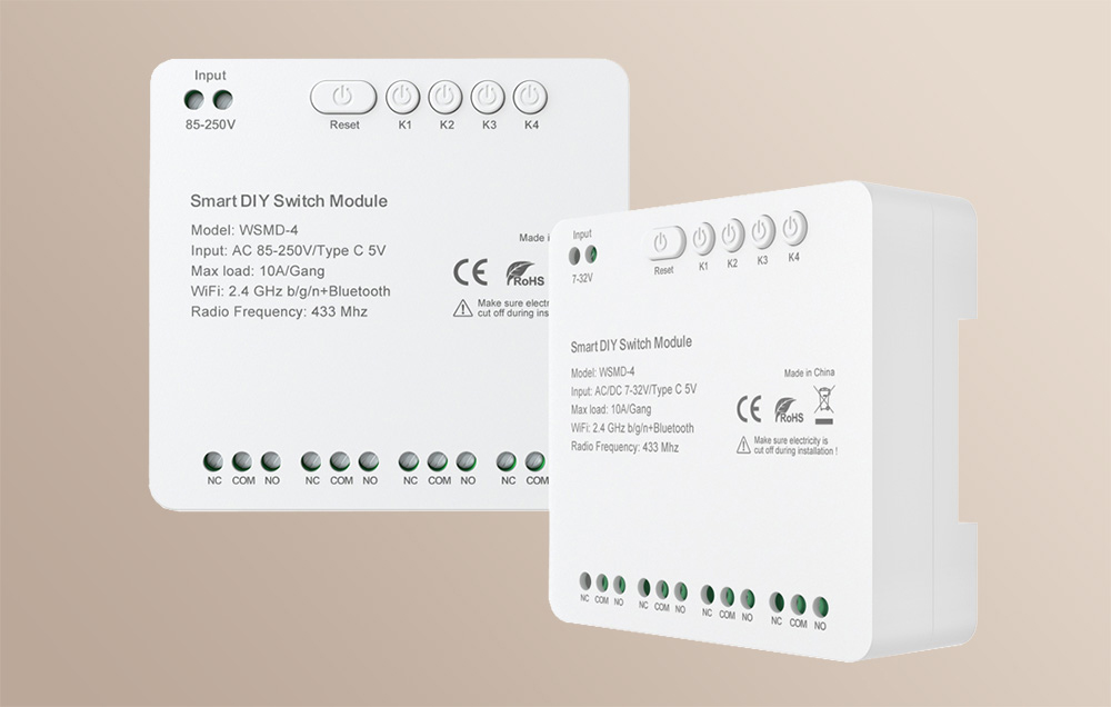 DIY Avatto WSMD-4 250V intelligens kapcsolómodul 5