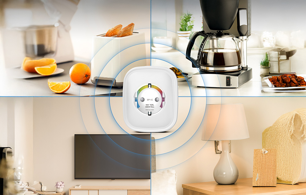 Gosund SP1-HE WiFi okos aljzat, 2 db (HomeKit) (két darab) 16A 1