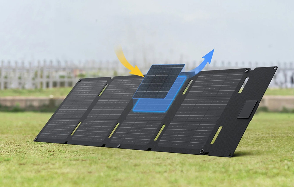 Hordozható összecsukható napelem EcoFlow 60W (USB-C) 3