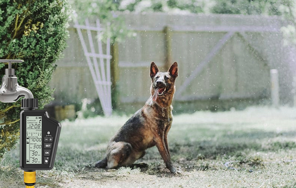 Intelligens Wi-Fi öntözésvezérlő nagy LCD kijelzővel Avatto SWT60-EU 4