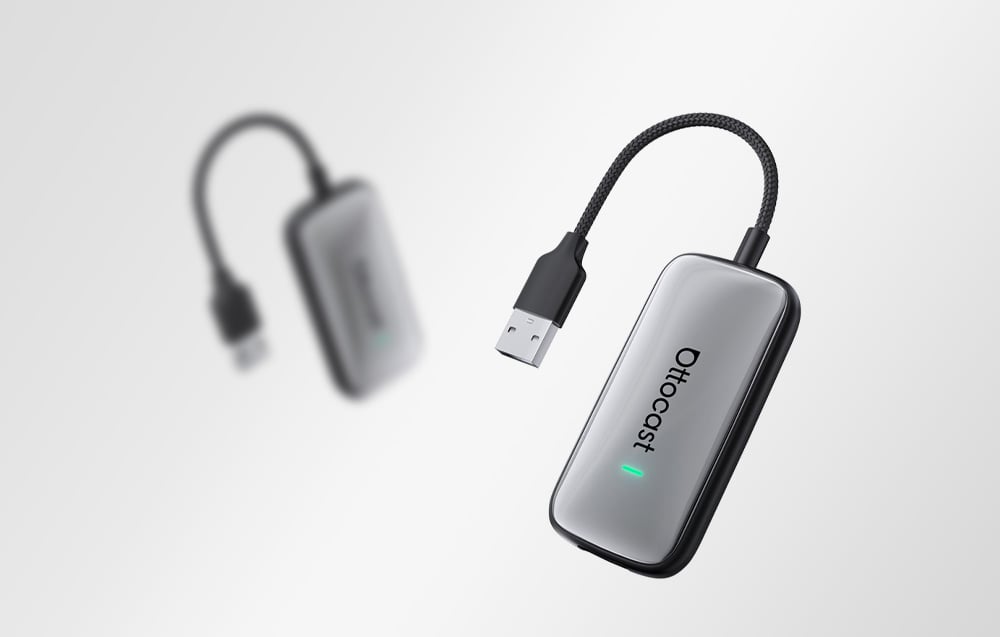 Ottocast Play2Video Ultra Carplay/Android Auto vezeték nélküli adapter 8