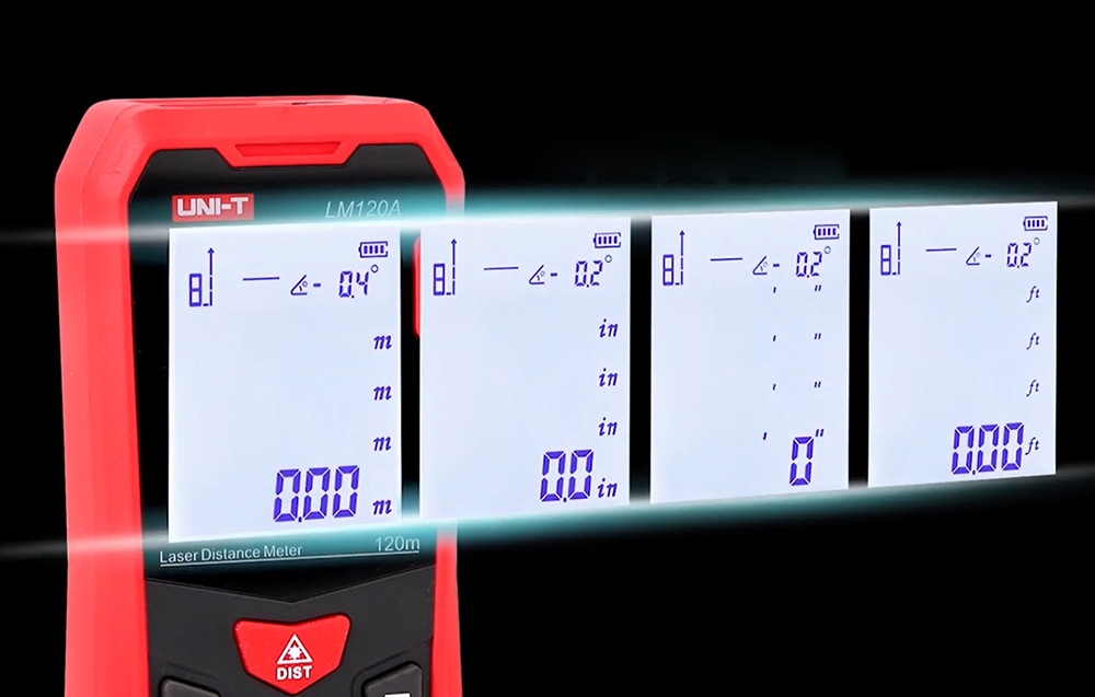 UNI-T LM50A lézeres távolságmérő 3