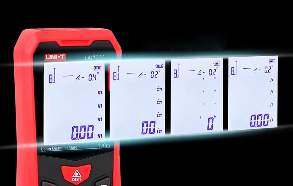 UNI-T LM70A lézeres távolságmérő 3