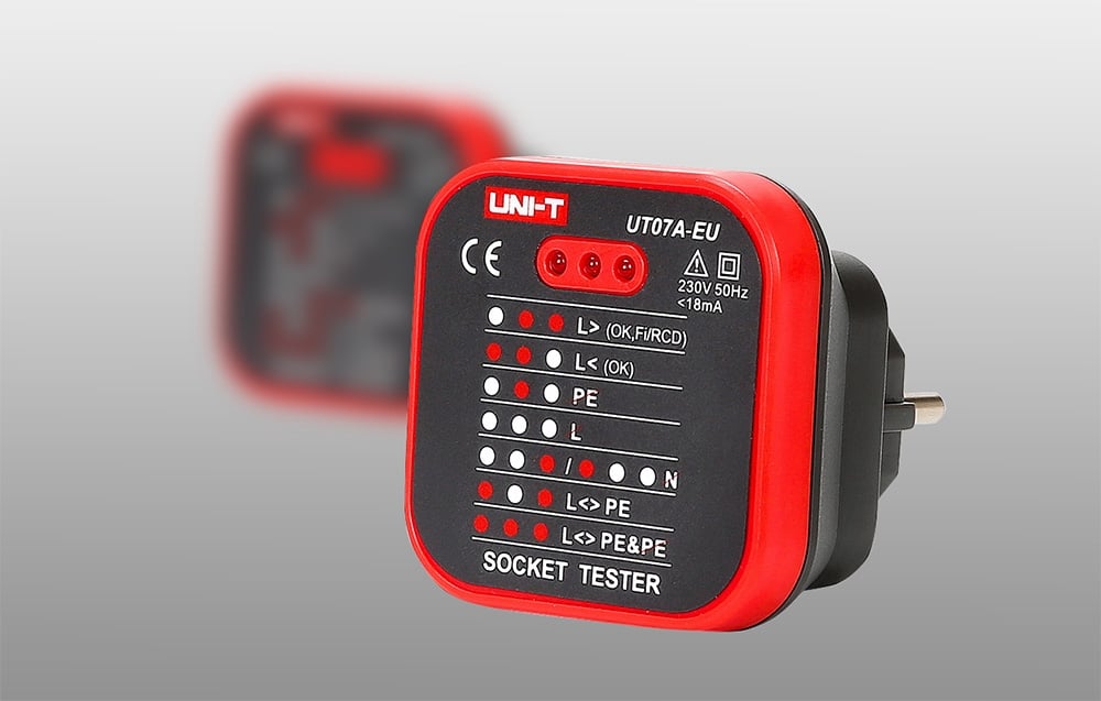 UNI-T UT07A-EU konnektor tesztelő készülék 3