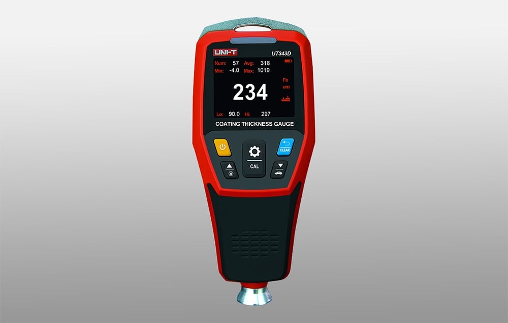 UNI-T UT343D festékvastagságmérő 3