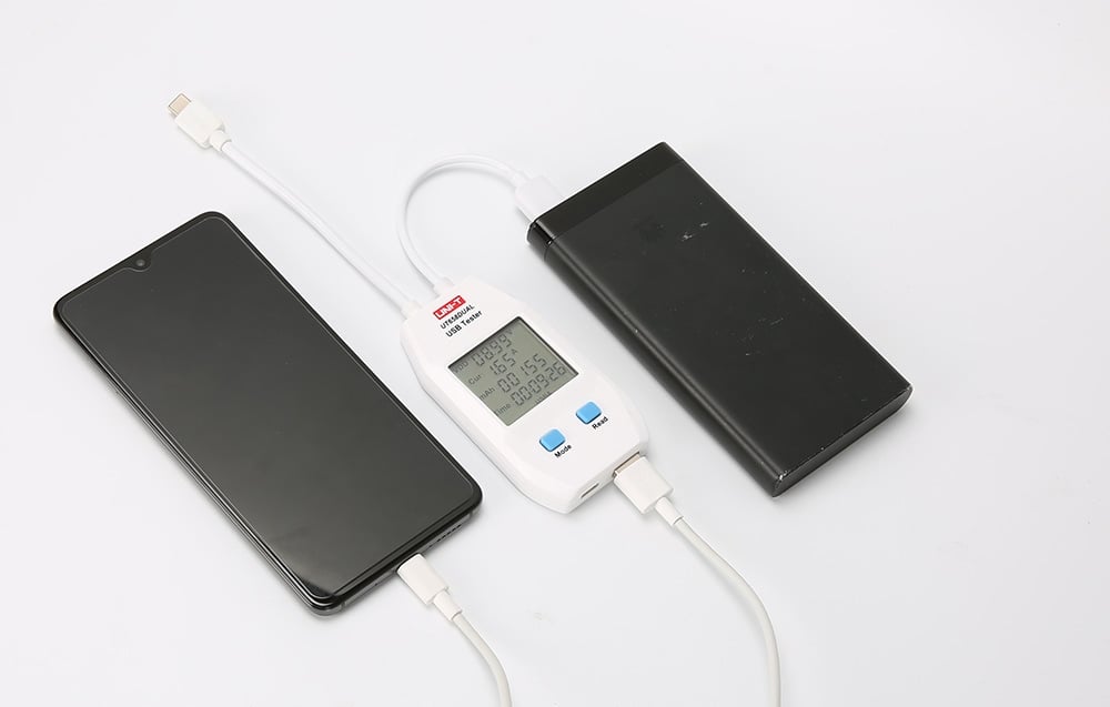 UNI-T UT658DUAL USB aljzat tesztelő 3