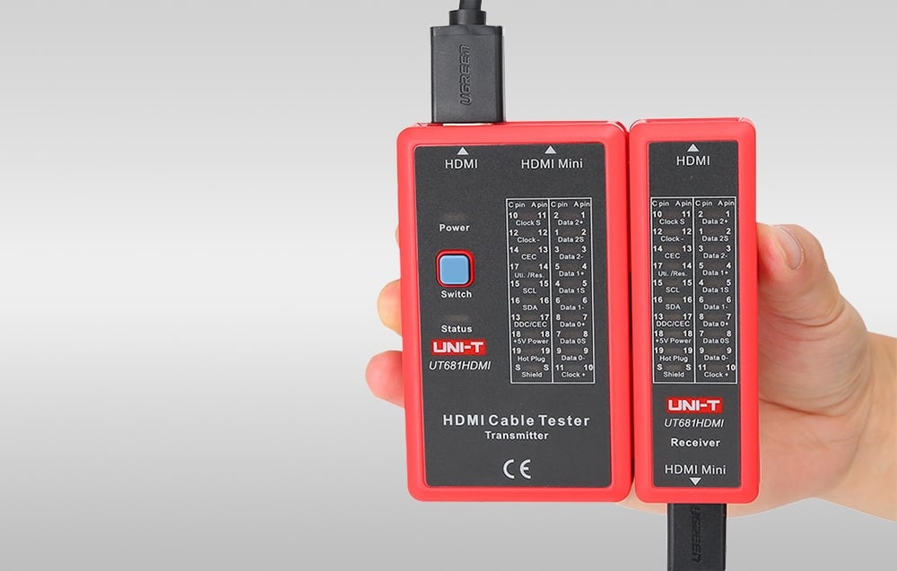 UNI-T UT681HDMI HDMI kábel tesztelő UNI-T UT681HDMI 1