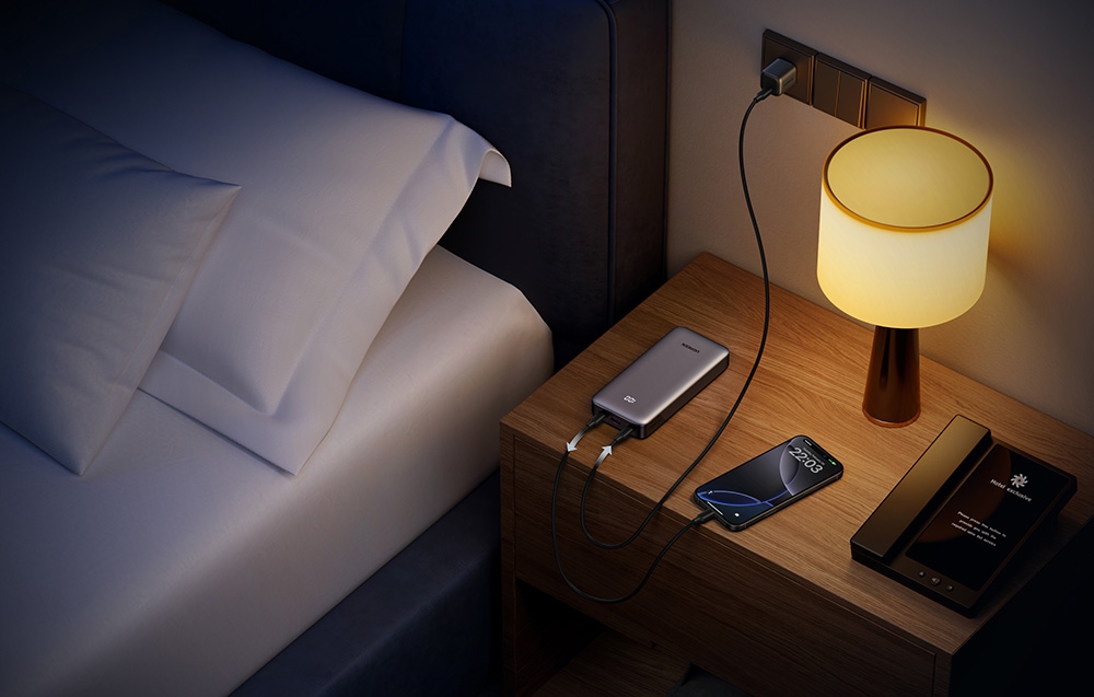 Powerbank 20000mAh Ugreen PB532, USB 2x USB-C, 30W (szürke) 3