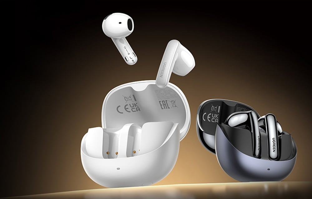 TWS UGREEN LightBuds Pro ANC fülhallgató WS215 (fehér) 1