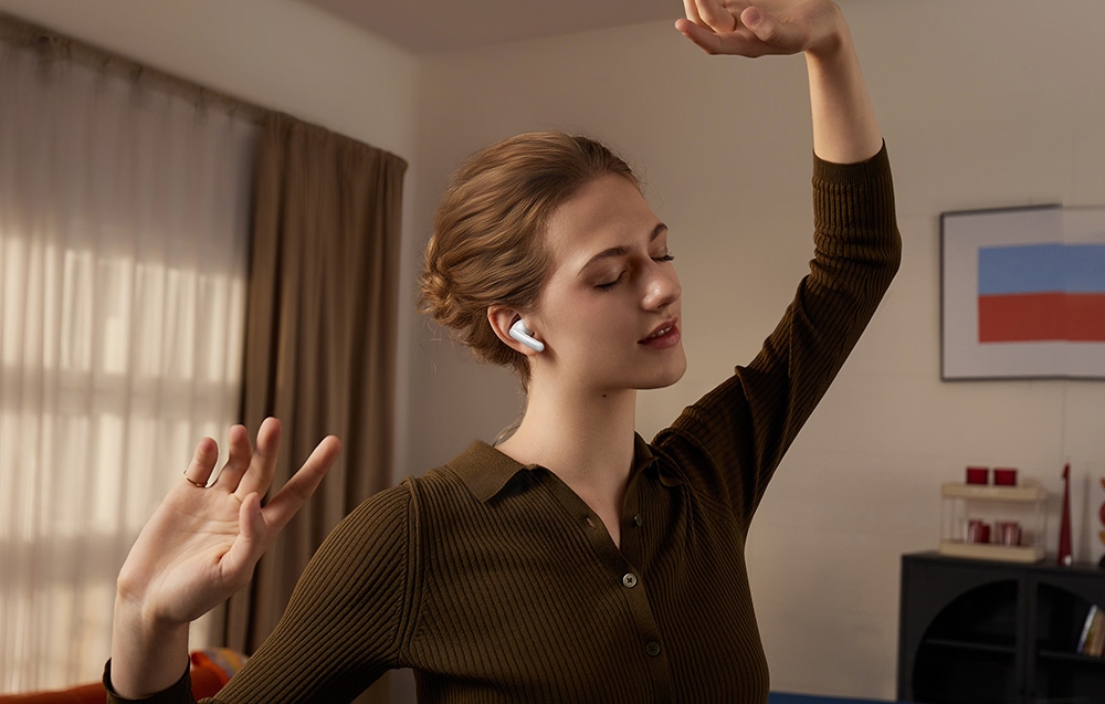 TWS UGREEN LightBuds Pro ANC fülhallgató WS215 (fehér) 3