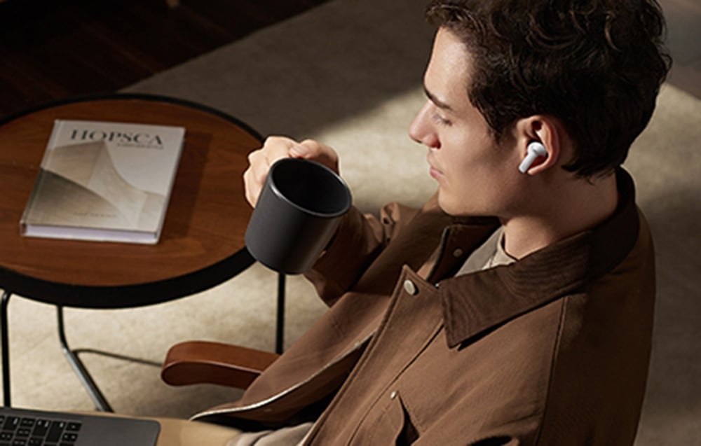 TWS UGREEN LightBuds Pro ANC fülhallgató WS215 (fehér) 4