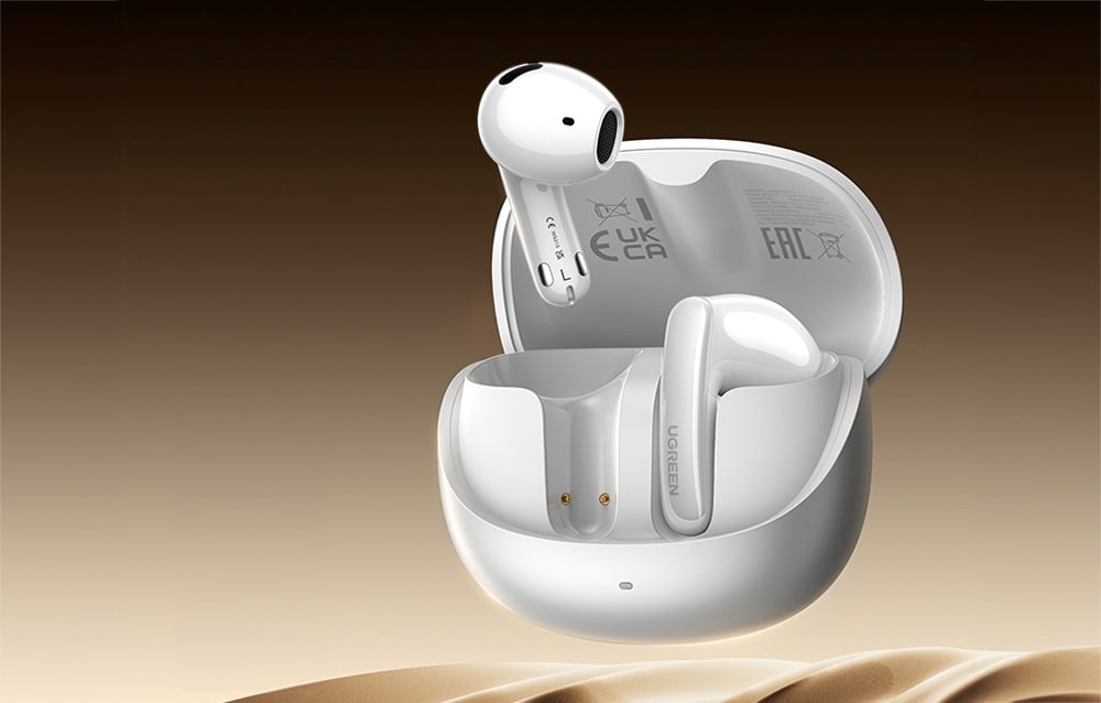 TWS UGREEN LightBuds Pro ANC fülhallgató WS215 (fehér) 6