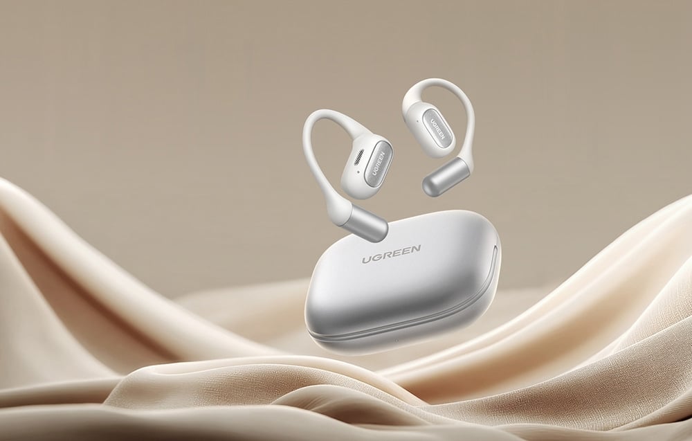 UGREEN FitBuds WS213 vezeték nélküli fejhallgató (fehér) 1